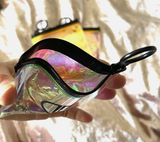 New Dara Ettinger Unicorn Iridescent Jewelry Make Up Pouch Small