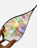 New Dara Ettinger Unicorn Iridescent Jewelry Make Up Pouch Large