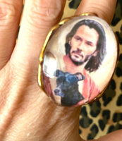 Custom Picture Personalized Keepsake Ring- Make Your Own Ring