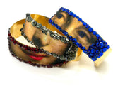 Deconstructred Mona Bling Cuff Bracelets