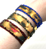 Deconstructred Mona Bling Cuff Bracelets