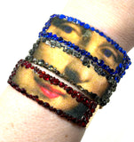 Deconstructred Mona Bling Cuff Bracelets