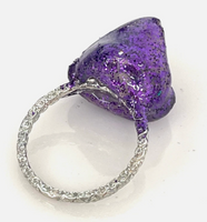 One Of A Kind Glitter Opal Ring Size 7/8