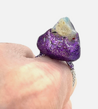 One Of A Kind Glitter Opal Ring Size 7/8
