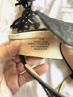 Thalia Sodi Black Glitter Rhinestone Gladiator Sandals Sz 6.5