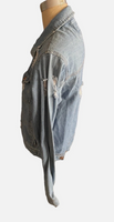 Women’s FOREVER 21 Distressed Denim Jacket Sz Small