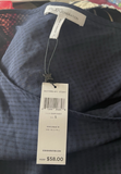 BCBGeneration Cold shoulder Blouse/top Navy blue - Sz S NWT