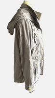Grey Market & Spruce Hooded Army Cargo Jacket Sz XL
