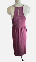 BCBgeneration Rust Wrap Dress With Pockets Sz L New With Tags