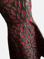 Diane Von Furstenberg Silk Jacquard Metallic Lip Print Mini Dress 12 $598 New With Tags, Never Worn