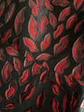 Diane Von Furstenberg Silk Jacquard Metallic Lip Print Mini Dress 12 $598 New With Tags, Never Worn