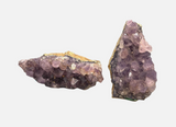 Custom 14kt Gold Plated Amethyst Rock Crystal Drawer Cabinet Pulls