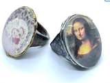 Custom Picture Personalized Keepsake Ring- Make Your Own Ring